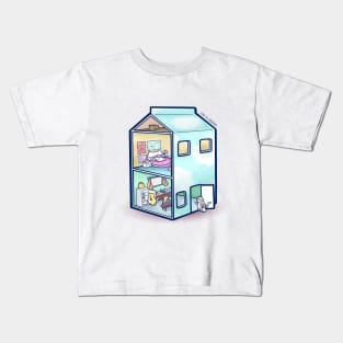 Cat Carton Condo Kids T-Shirt